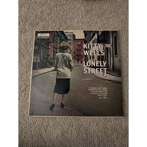 Kitty Wells "Lonely Street" Decca DL 8732 LP‎